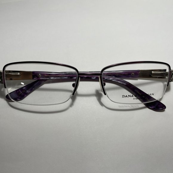New DANA BUCHMAN Eyeglasses ANNICE Lilac Size 52-17-133 - Picture 7 of 16